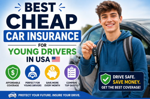 Cheap Car Insurance for Young Drivers: Save Big 5 Best Cheap Car Insurance for Young Drivers in USA